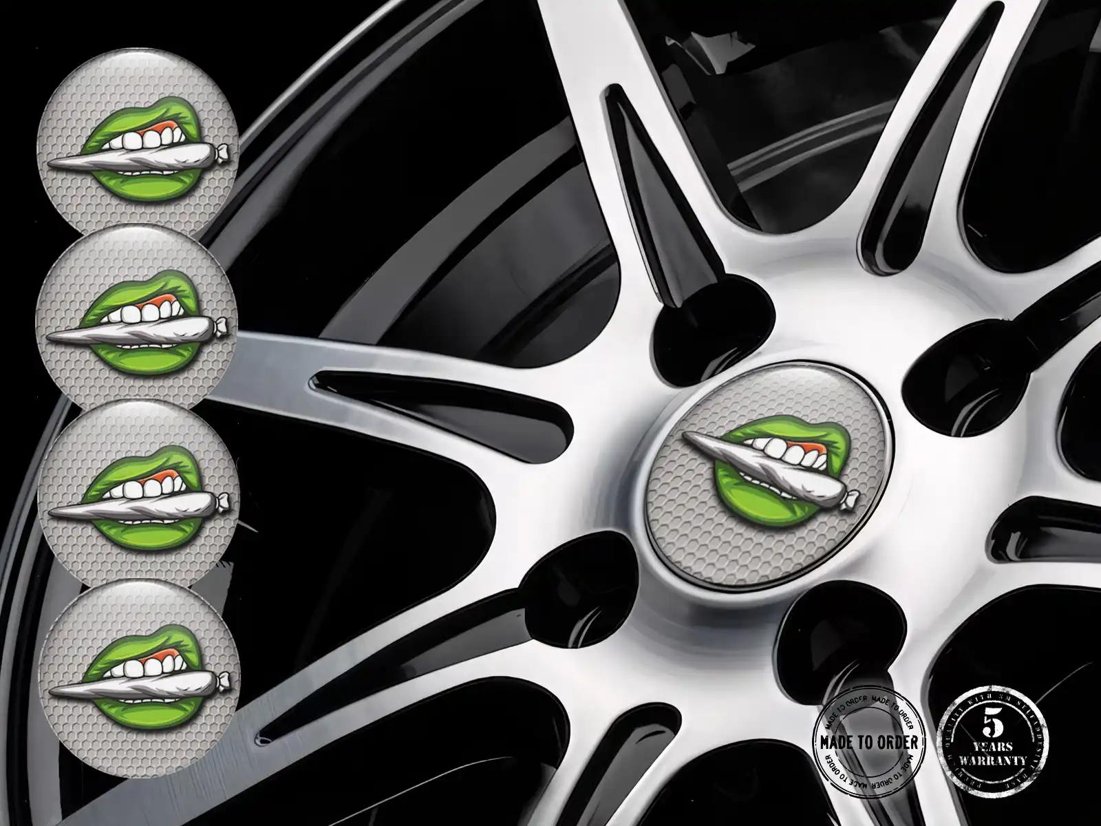 Sticker on Rims Sport Limited Racing Dome